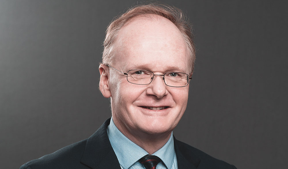 Porträt von Michael Lauener, Leiter Recht beim ASIP – Schweizerischer Pensionskassenverband